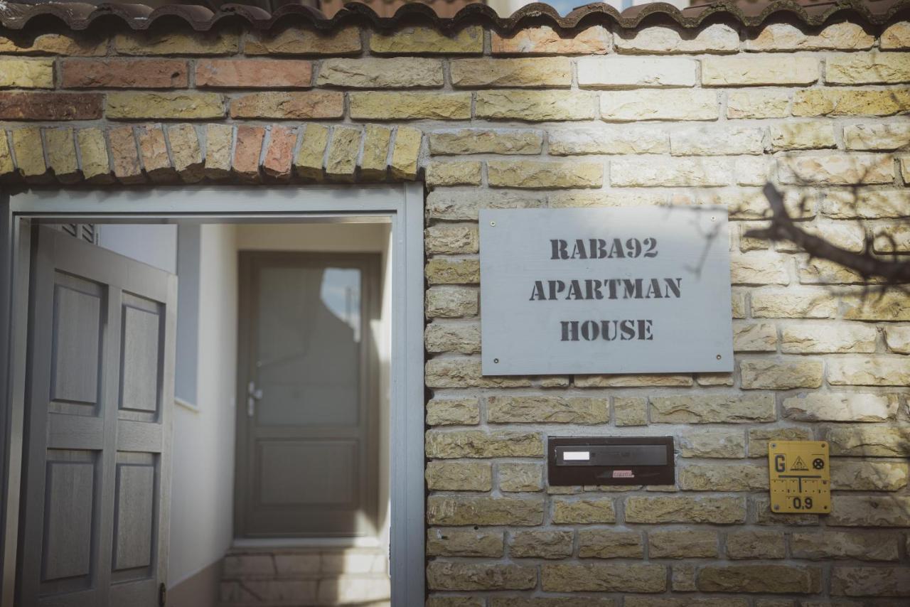 Raba92 Apartman House Dış mekan fotoğraf